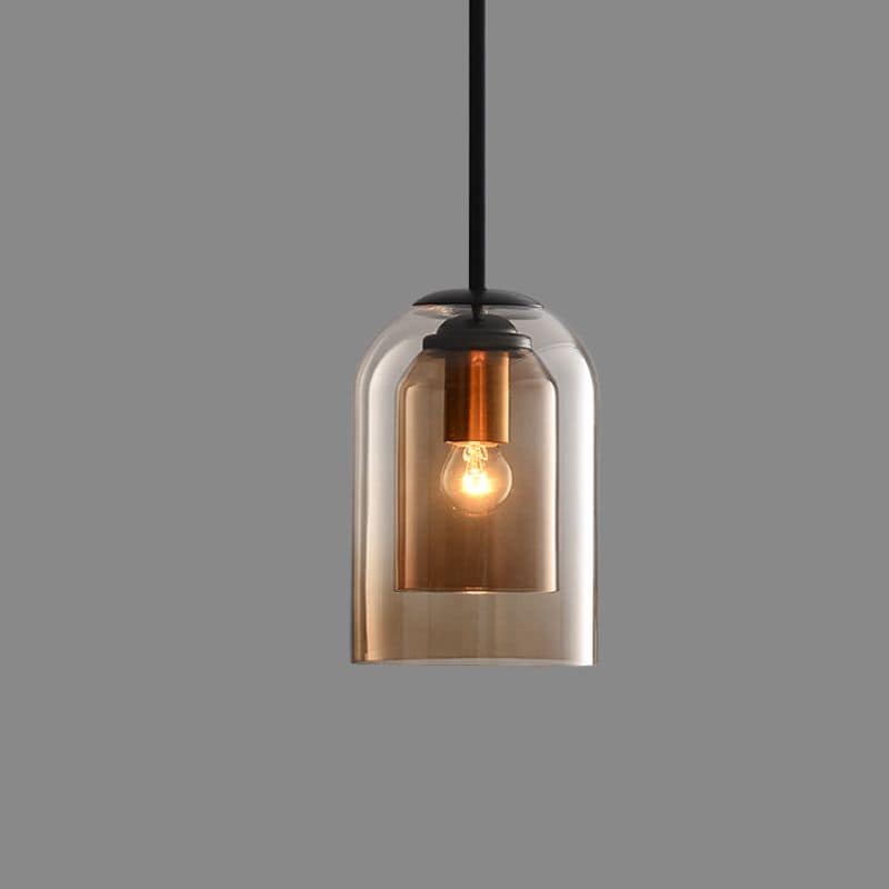 Mica Pendelleuchte mit Doppelglas