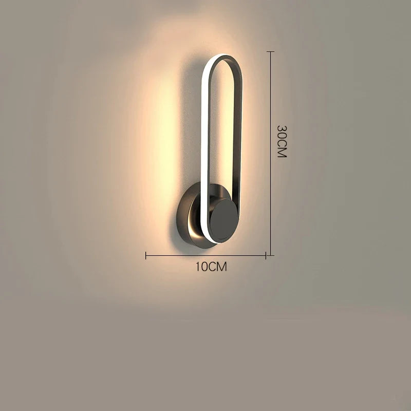 Drehbare Aluminium-Wandleuchte