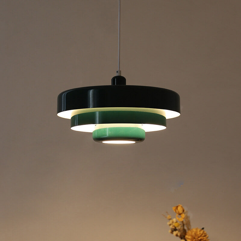 Nordic Vintage Pendelleuchte mehrschichtig