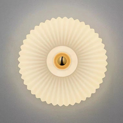 Vintage Glas-Wandleuchte