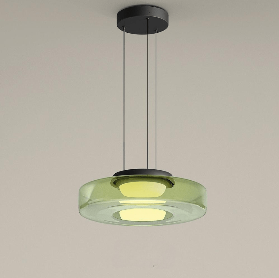 Bauhaus Pendelleuchte geschichtet