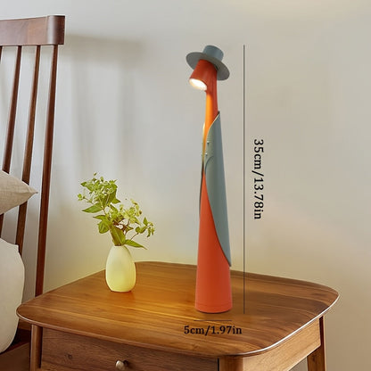 Hut-Figur LED-Tischlampe