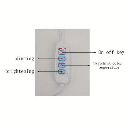 LED-Tischlampe im Wirbeldesign