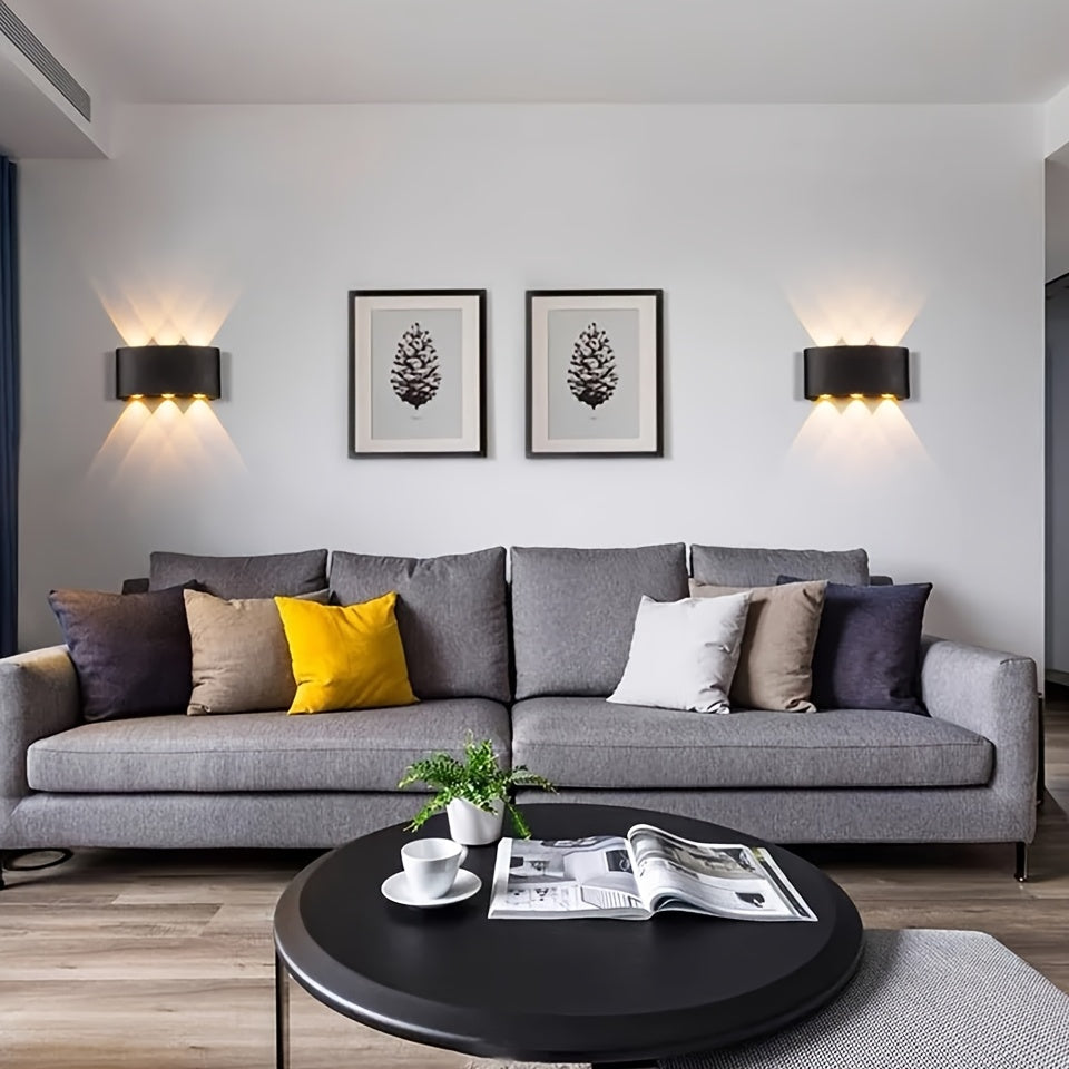 LED-Wandleuchte IP55 für innen und außen