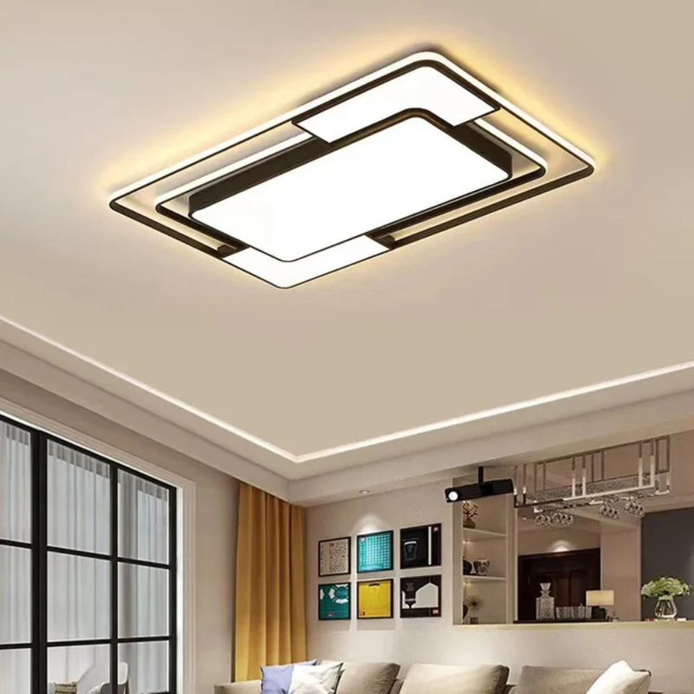 Geometrische LED-Deckenleuchte