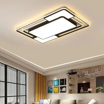 Geometrische LED-Deckenleuchte