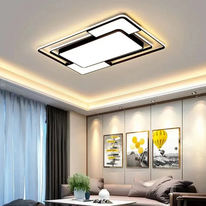 Geometrische LED-Deckenleuchte