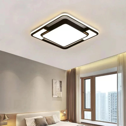 Geometrische LED-Deckenleuchte