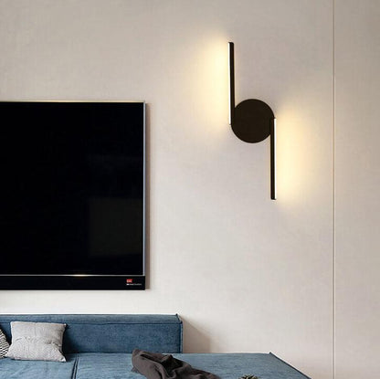 Curves Line LED-Wandleuchte