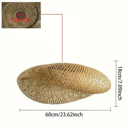 BambooBoho Rattan-Lampenschirm
