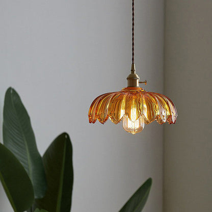 Vintage Flower Pendelleuchte