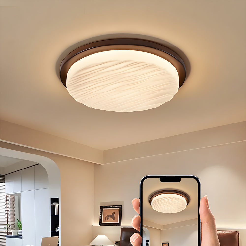 Art-déco LED-Deckenleuchte