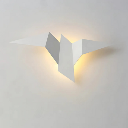 Origami LED-Wandleuchte