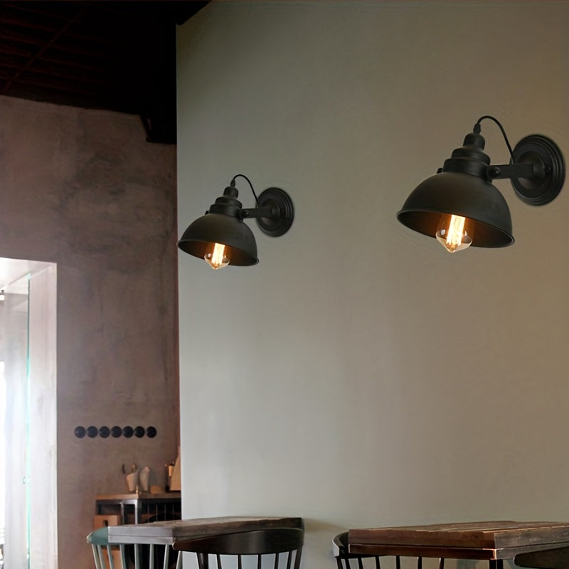 Industrielle Vintage-Wandleuchte