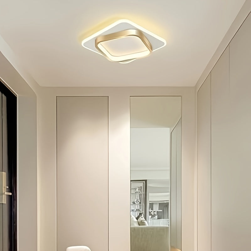 Quadratische LED-Deckenleuchte