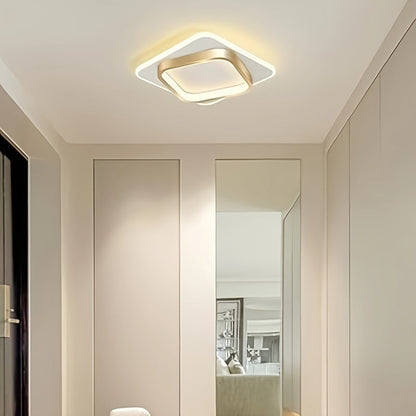 Quadratische LED-Deckenleuchte