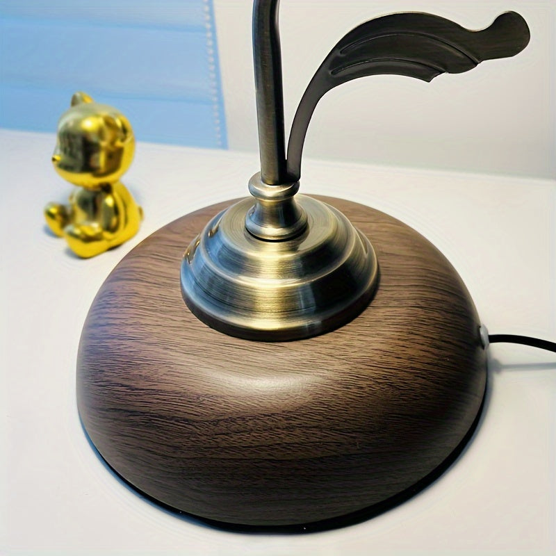 Vintage Schwanenhals-Tischlampe