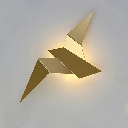 Origami LED-Wandleuchte