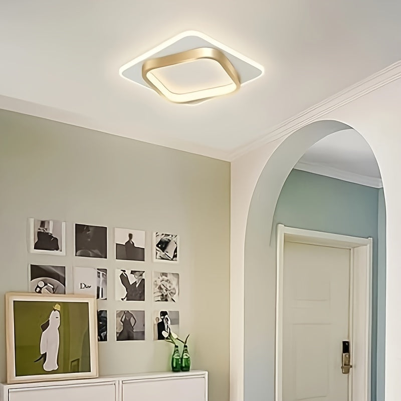 Quadratische LED-Deckenleuchte