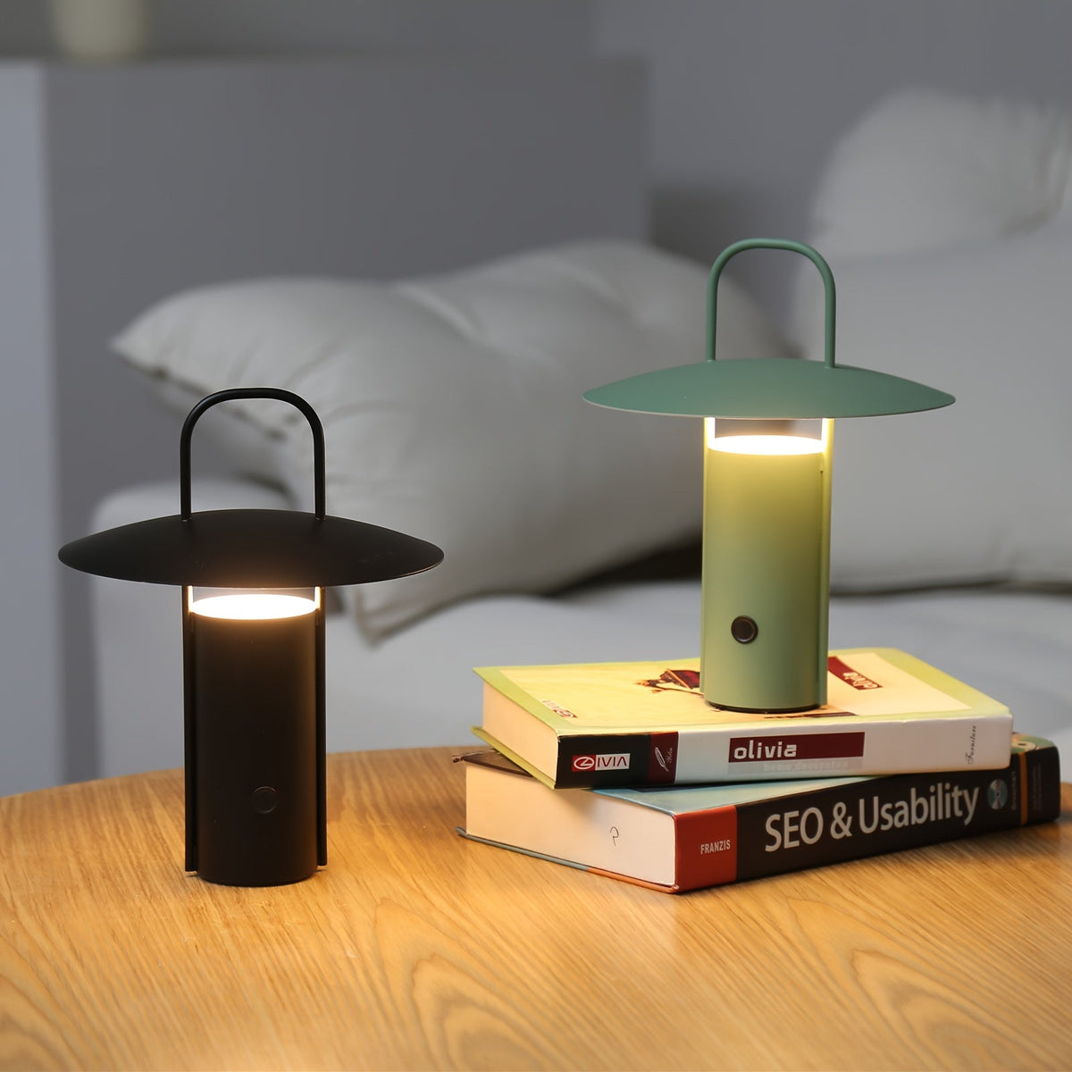Kabellose LED-Touch-Tischlampe