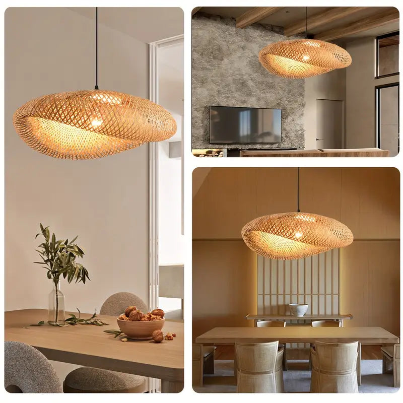 BambooBoho Rattan-Lampenschirm