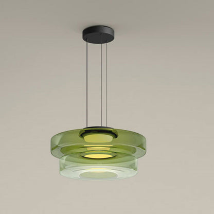 Bauhaus Glas-Pendelleuchte