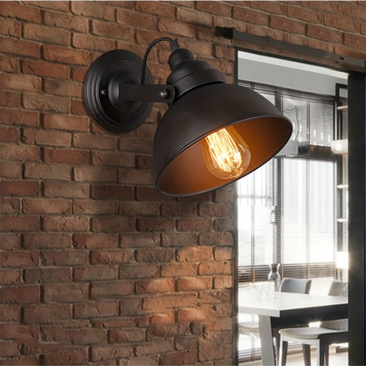Industrielle Vintage-Wandleuchte
