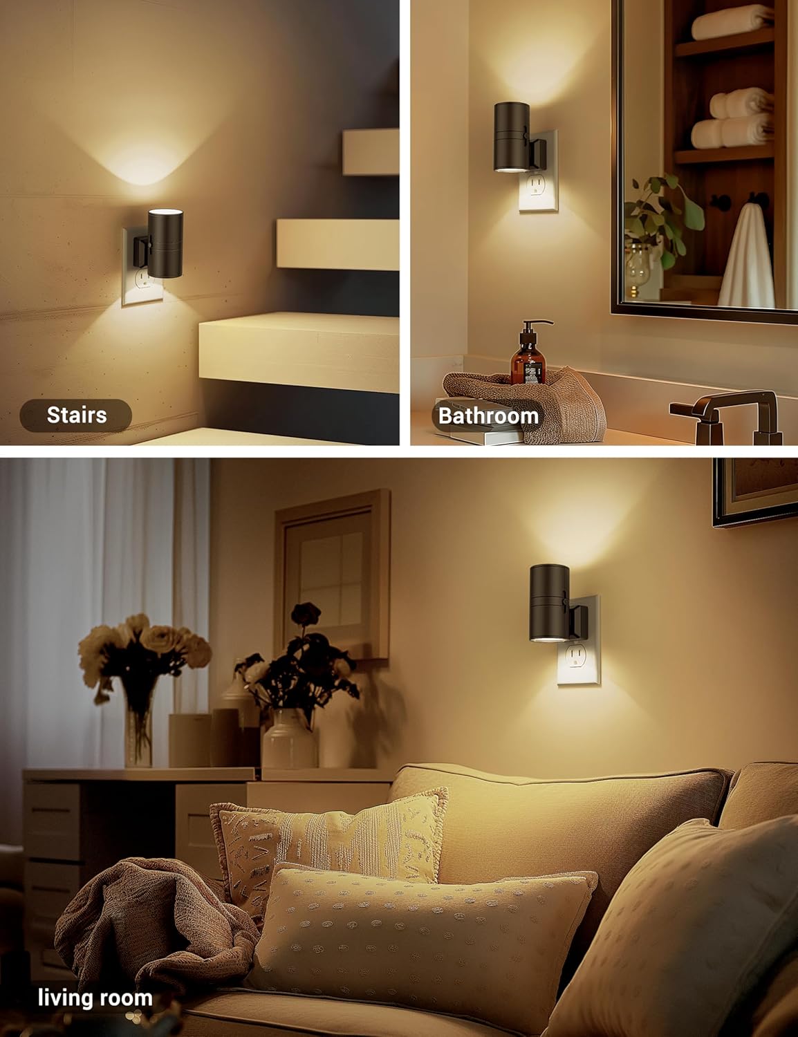 NightNova LED-Nachtlicht für die Steckdose