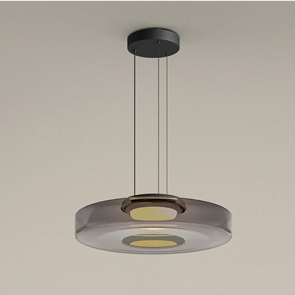 Bauhaus Pendelleuchte geschichtet