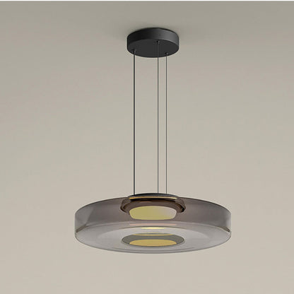 Bauhaus Glas-Pendelleuchte