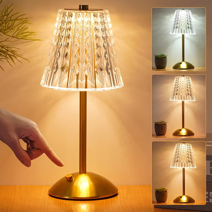 Crystal Touch USB-Tischlampe