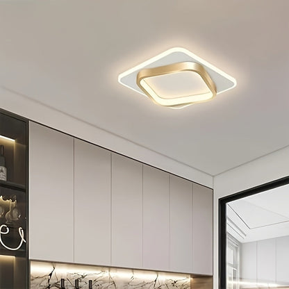 Quadratische LED-Deckenleuchte