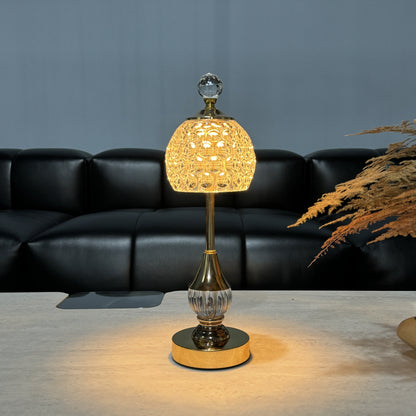 Crystal Touch Akku-Tischlampe