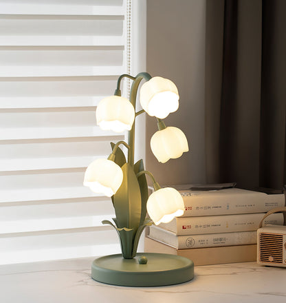 Glockenorchidee LED-Tischlampe