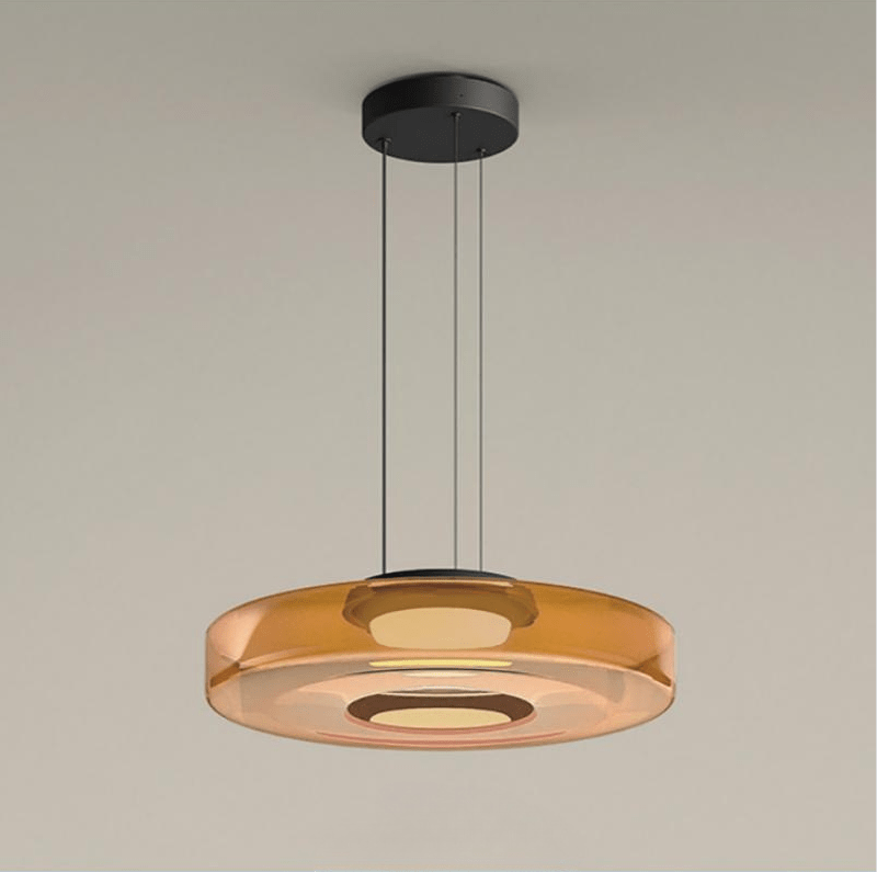 Bauhaus Pendelleuchte geschichtet