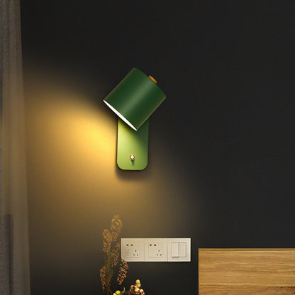 LED-Wandleuchte mit eingebautem Schalter