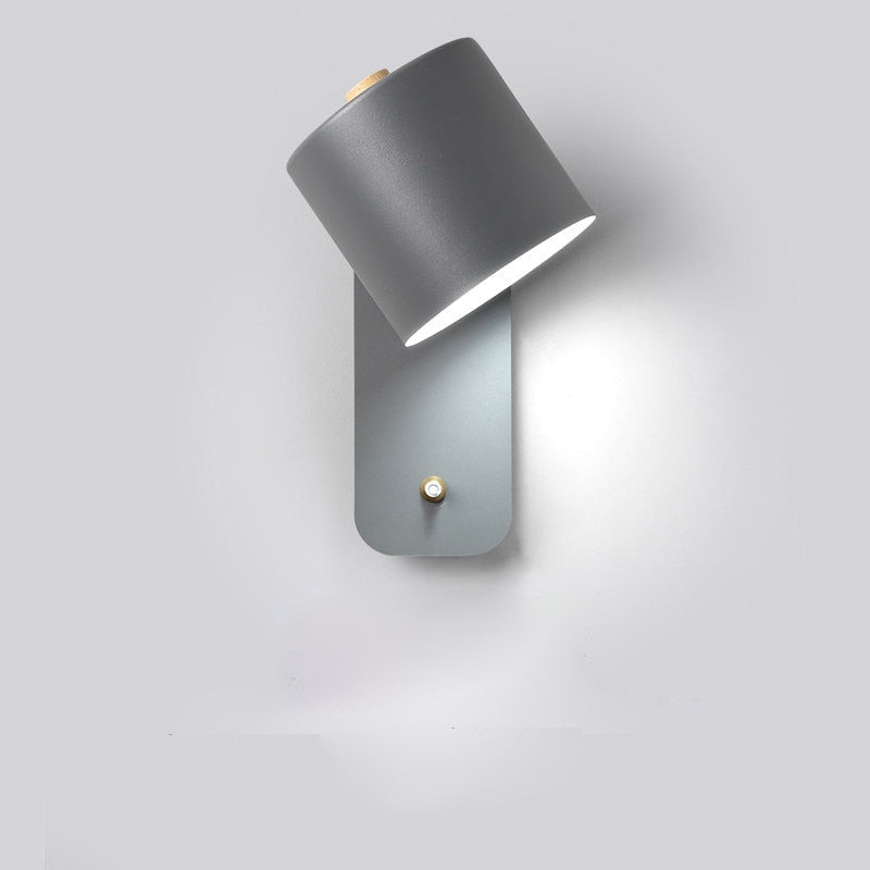 LED-Wandleuchte mit eingebautem Schalter