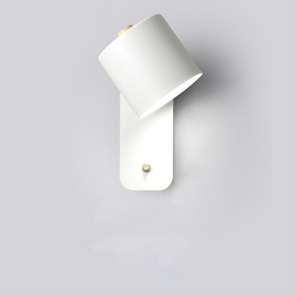 LED-Wandleuchte mit eingebautem Schalter