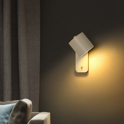 LED-Wandleuchte mit eingebautem Schalter