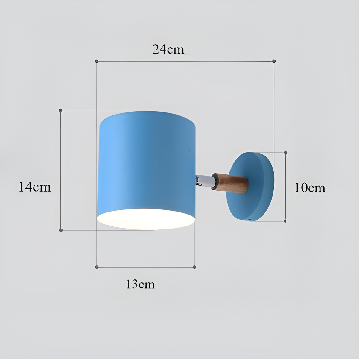 NordicGlow Verstellbare Wandleuchte