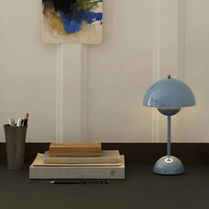 Pilz-Pod Akku-Tischlampe