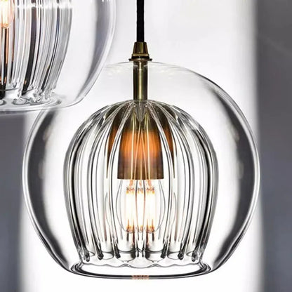 LuxeSphere Glas-Pendelleuchte