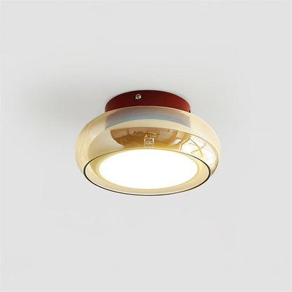 June Retro Glas-Deckenleuchte