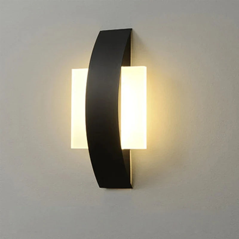 Acryl-Wandleuchte minimalistisch