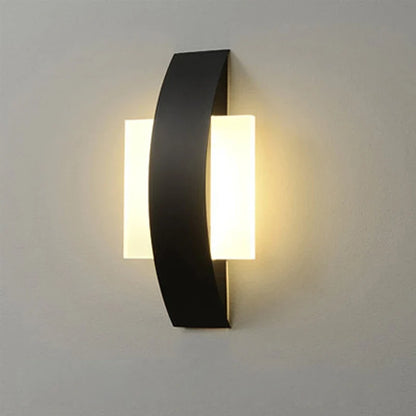 Acryl-Wandleuchte minimalistisch