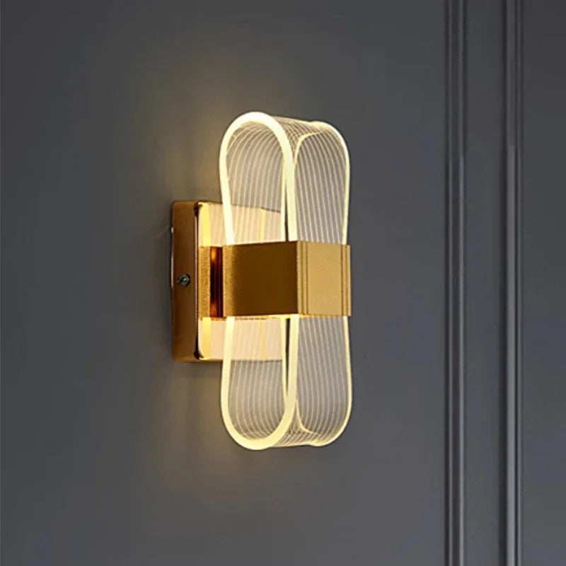 Nordische Aluminium-Wandleuchte