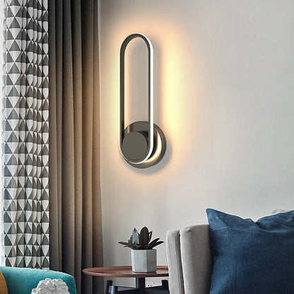 Drehbare Aluminium-Wandleuchte