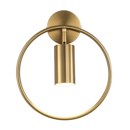 Halo Wandleuchte in Gold