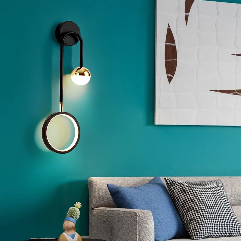 Orbis LED-Wandleuchte