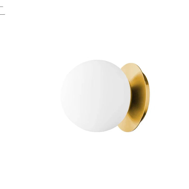Nordic Globe Glas-Wandleuchte